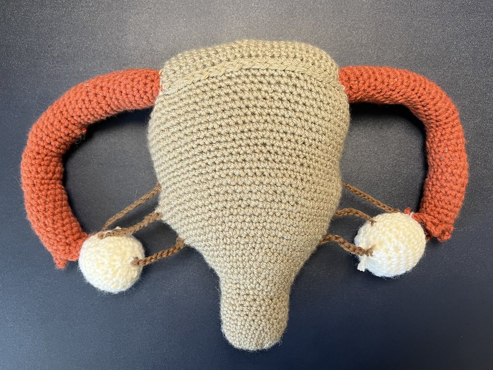 Uterus Crochet — Heather